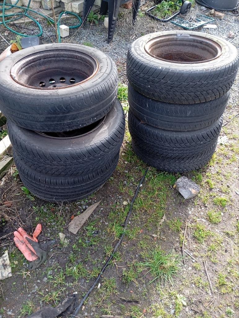 8x autoband velg, Ophalen of Verzenden