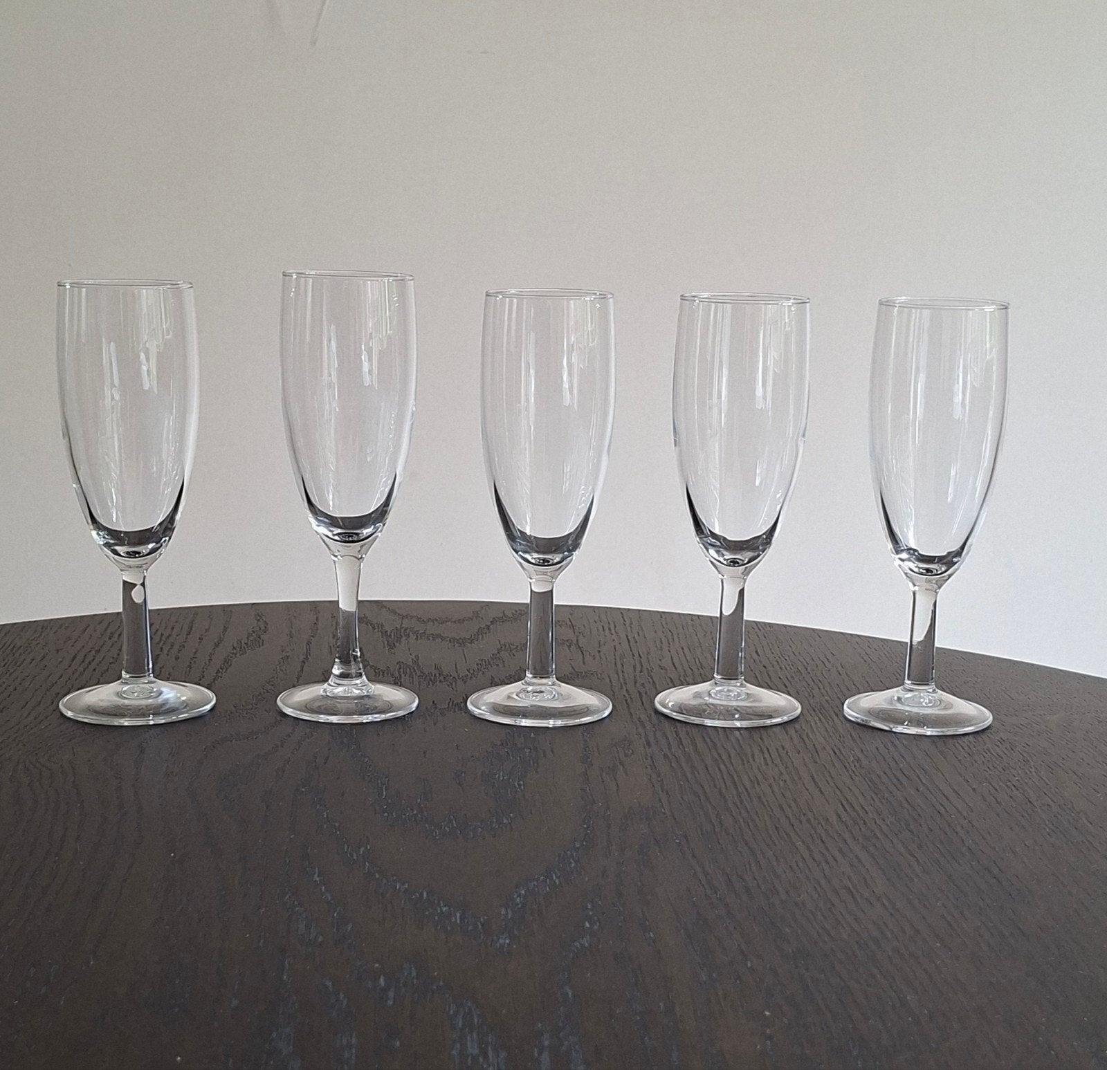 5 champagne glazen / cava glazen, Ophalen of Verzenden