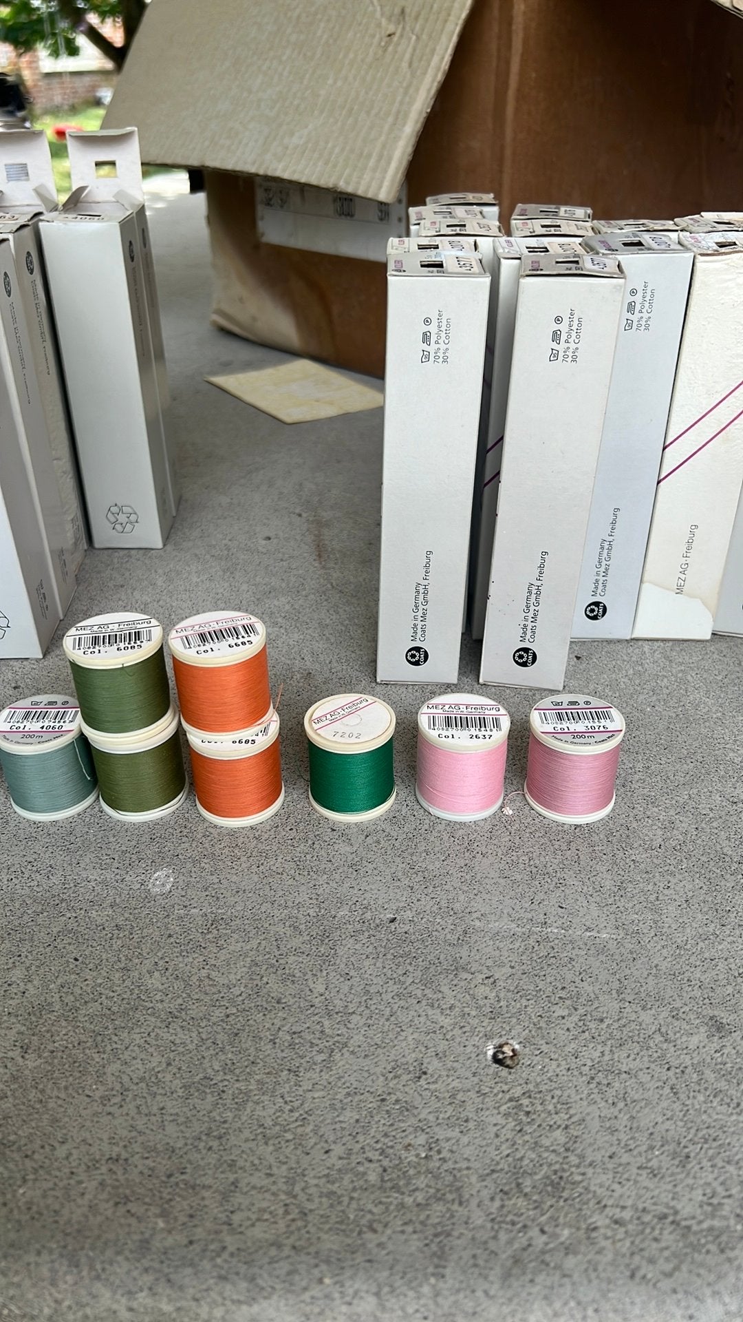 Handquilting garen kolibri 200m groot lot €2/rol, Hobby & Loisirs créatifs, Broderie & Machines à broder, Enlèvement, Neuf, Broderies à la main