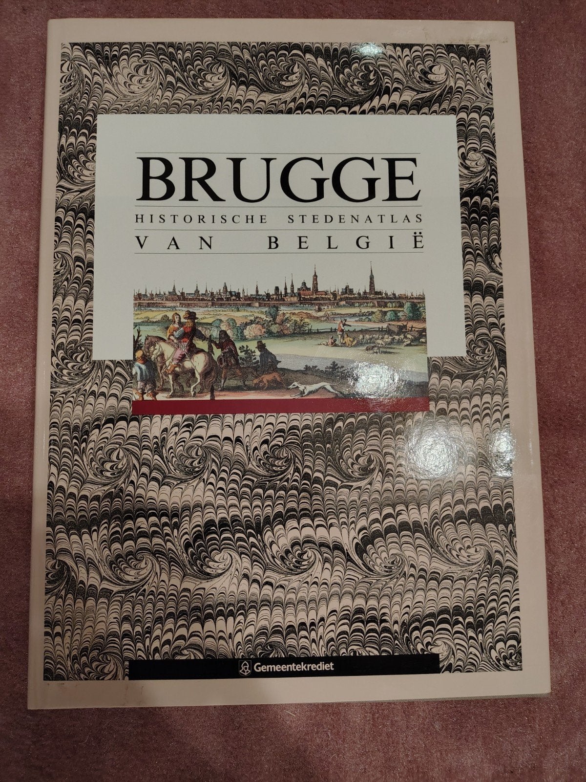 Brugge, historische stedenatlas, Ophalen of Verzenden