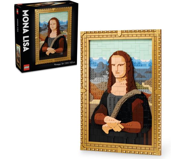 Lego Art - Mona Lisa 31213, Kinderen en Baby's, Speelgoed | Duplo en Lego, Zo goed als nieuw, Lego, Verzenden