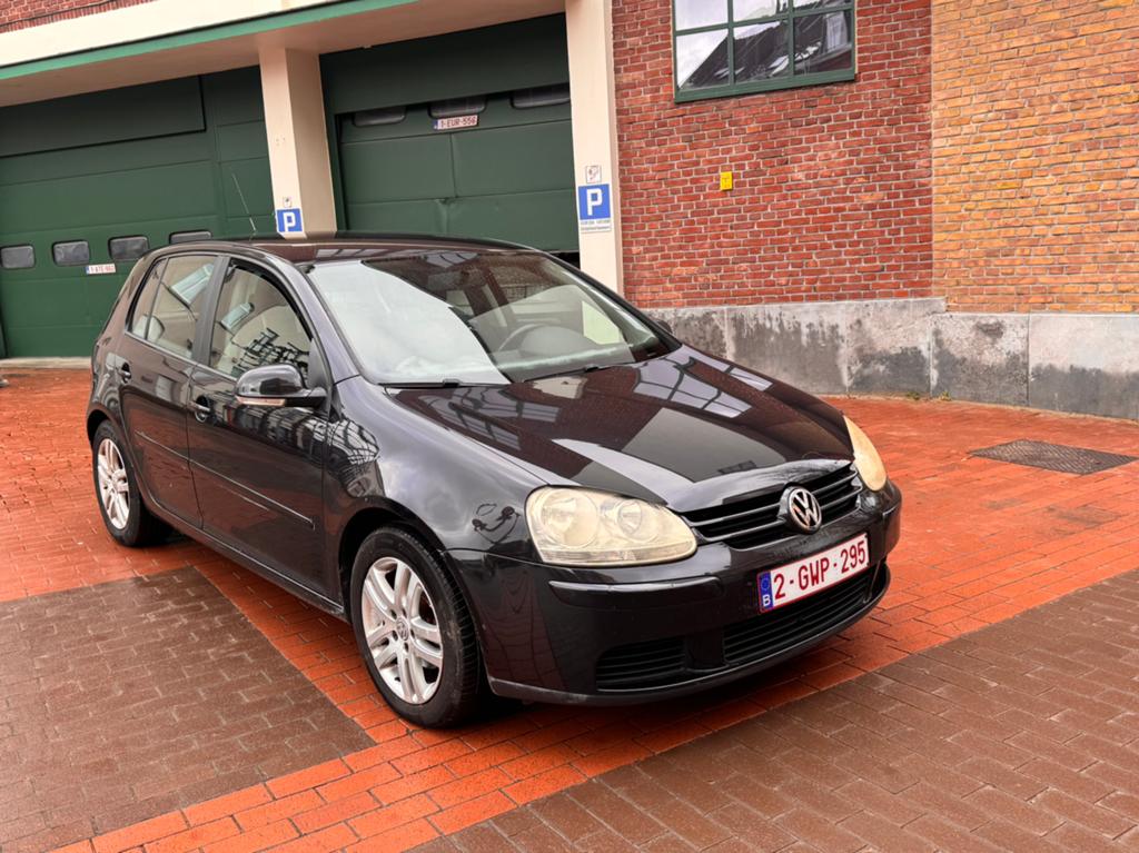 Volkswagen Golf 5 1.4 Benzine, Auto's, Zwart, Zwart, Bedrijf, Golf