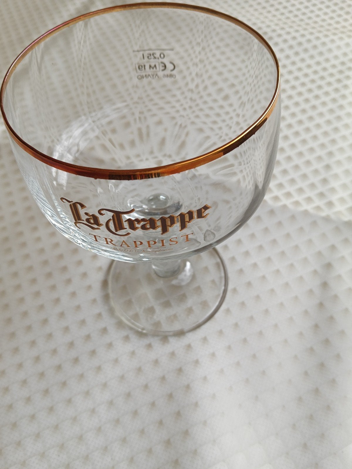 verress La Trappe 6 nouvelles verres, Collections, Enlèvement, La Trappe