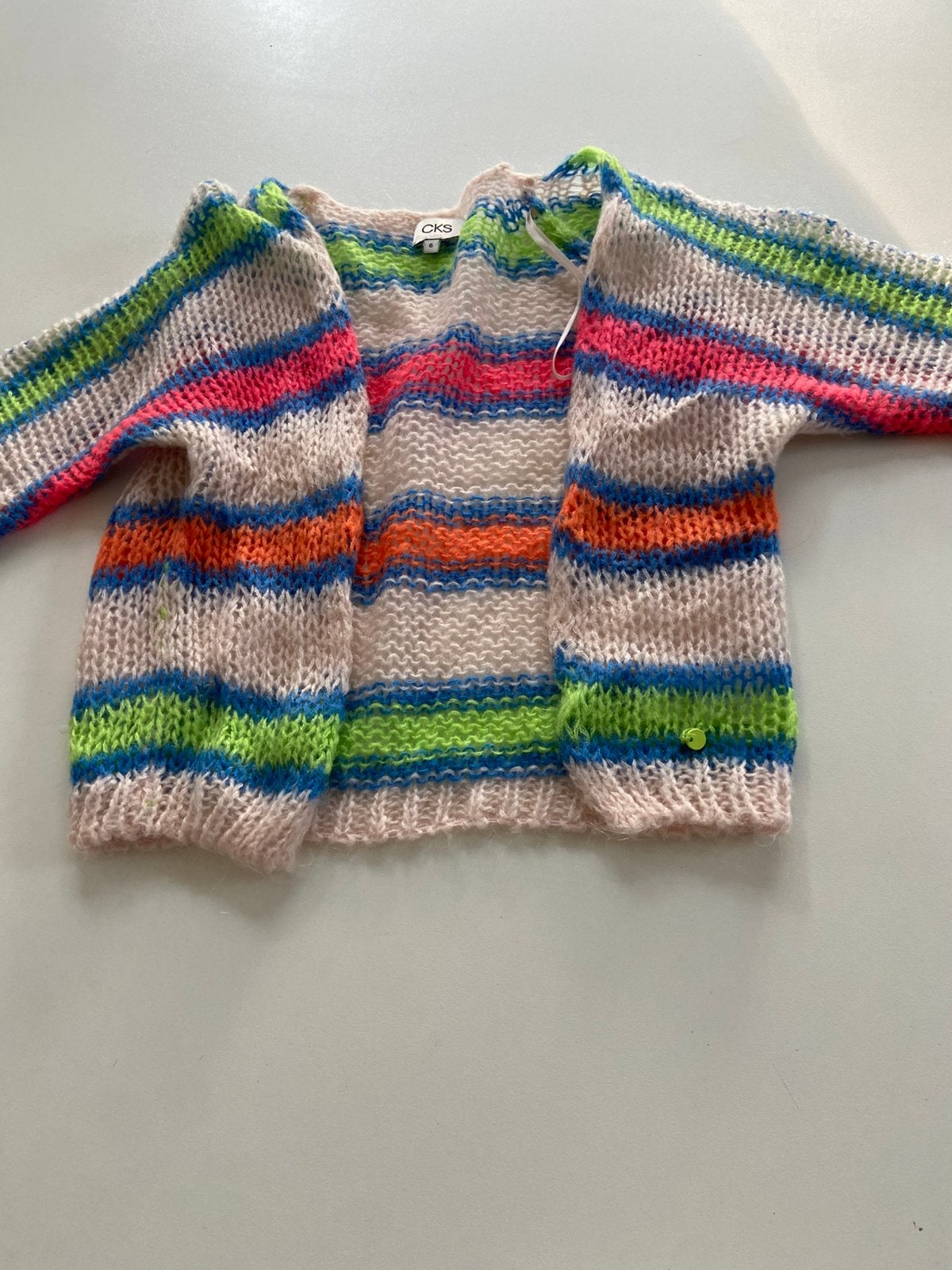 Vestje merk CKS mt 116, Kinderen en Baby's, Ophalen of Verzenden, Gebruikt, Meisje, Trui of Vest