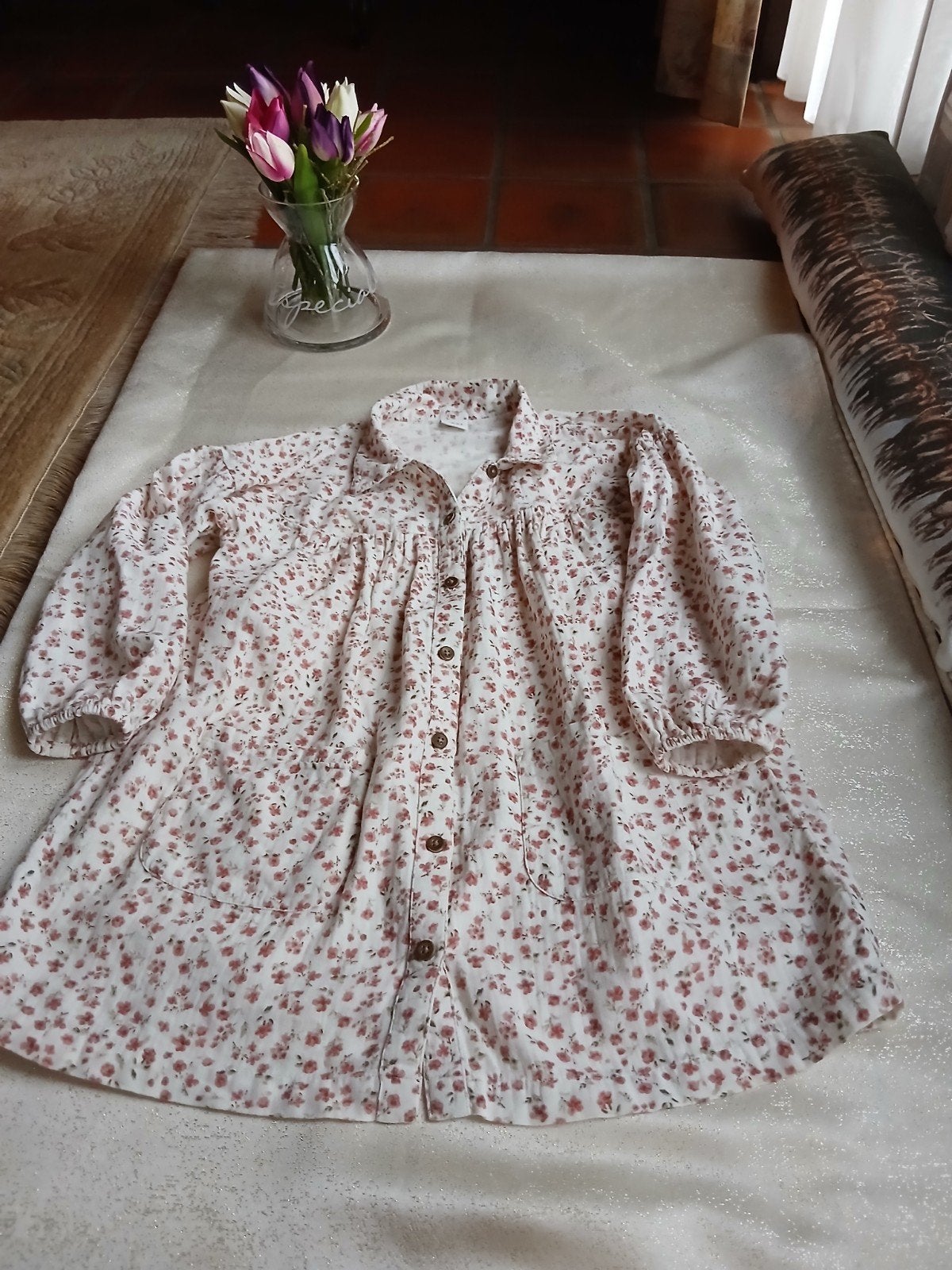 Next bloemenjurkje / tuniek (maat 110/116) – Nette staat, Kinderen en Baby's, Kinderkleding | Maat 110, Ophalen of Verzenden