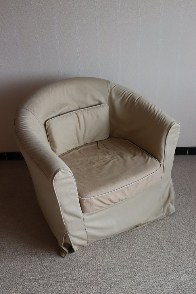Ikea Tullsta fauteuil, Huis en Inrichting, Ophalen, Gebruikt, 50 tot 75 cm