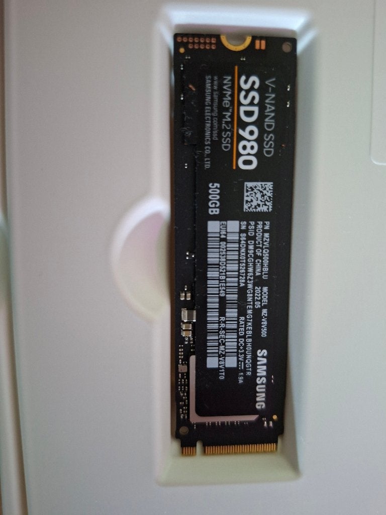 SAMSUNG / 980 / SSD M.2 / 500 Go, Computers en Software, Harde schijven, Ophalen, Zo goed als nieuw, SSD