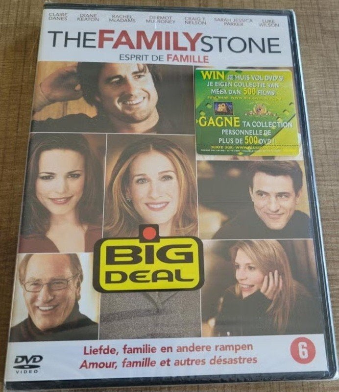 The family stone (nieuw!), CD & DVD, DVD | Comédie, À partir de 6 ans, Enlèvement ou Envoi, Néerlandais, Autres genres
