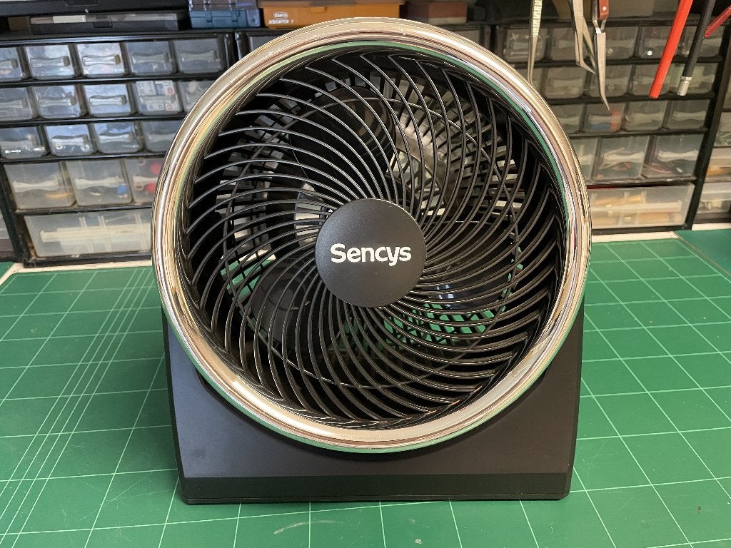 Ventilator 30 W, Elektronische apparatuur, Ventilatoren, Ophalen, Gebruikt, Tafelventilator