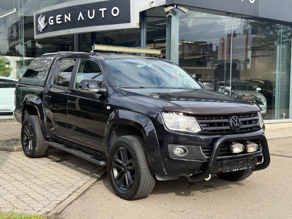 Vw Amarok 2.0Tdi 4x4 d.cabine utilitaire, Autos, Cuir, Euro 5, Achat, 4 portes