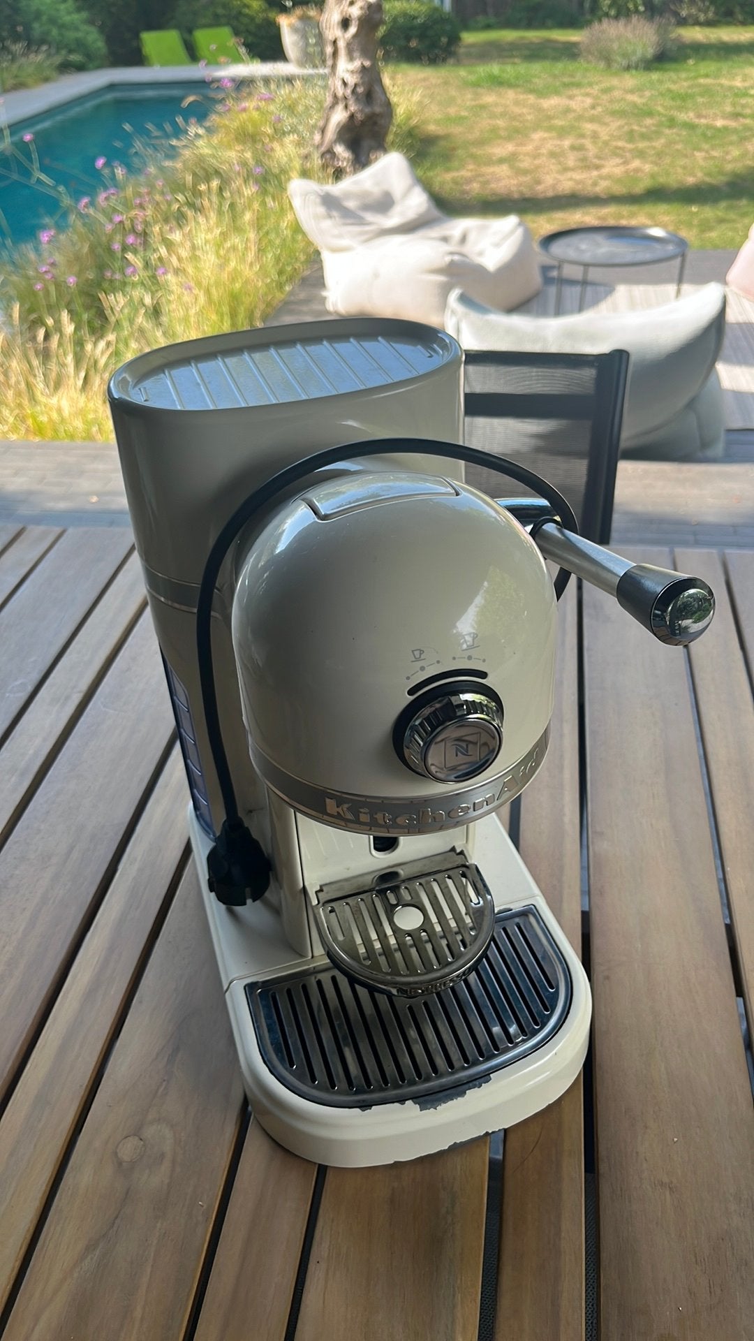 Kitchenaid nespresso, Ophalen, Gebruikt