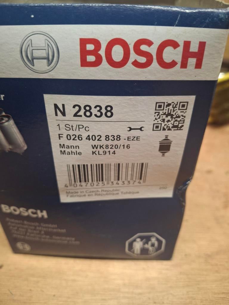 Bosch brandstoffilter N2838, Ophalen of Verzenden
