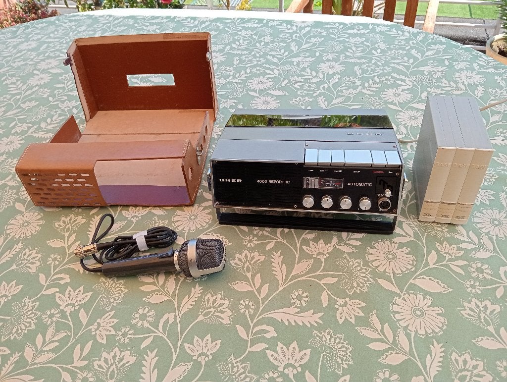 UHER 4000 Report IC, Ophalen, Bandrecorder, Met banden