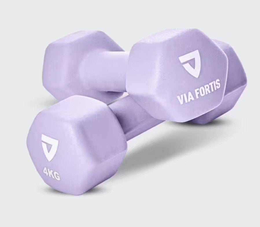 HALTERS 2X4KG NIEUW IN VERPAKKING, Enlèvement, Neuf, Haltère