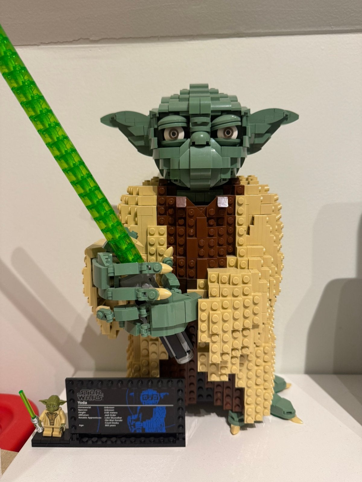 Lego Yoda 75255, Ophalen of Verzenden, Zo goed als nieuw