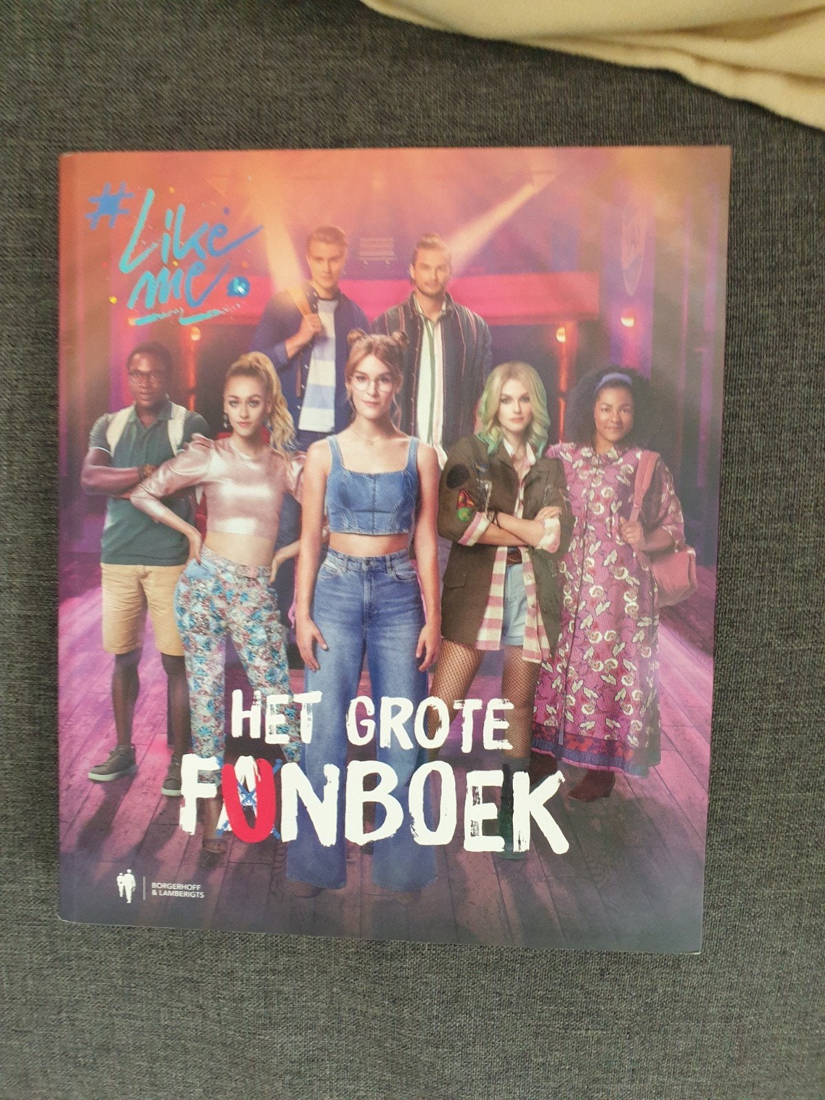 Saskia Martens - Het grote funboek. #LikeMe, Boeken, Kinderboeken | Jeugd | onder 10 jaar, Zo goed als nieuw, Ophalen of Verzenden
