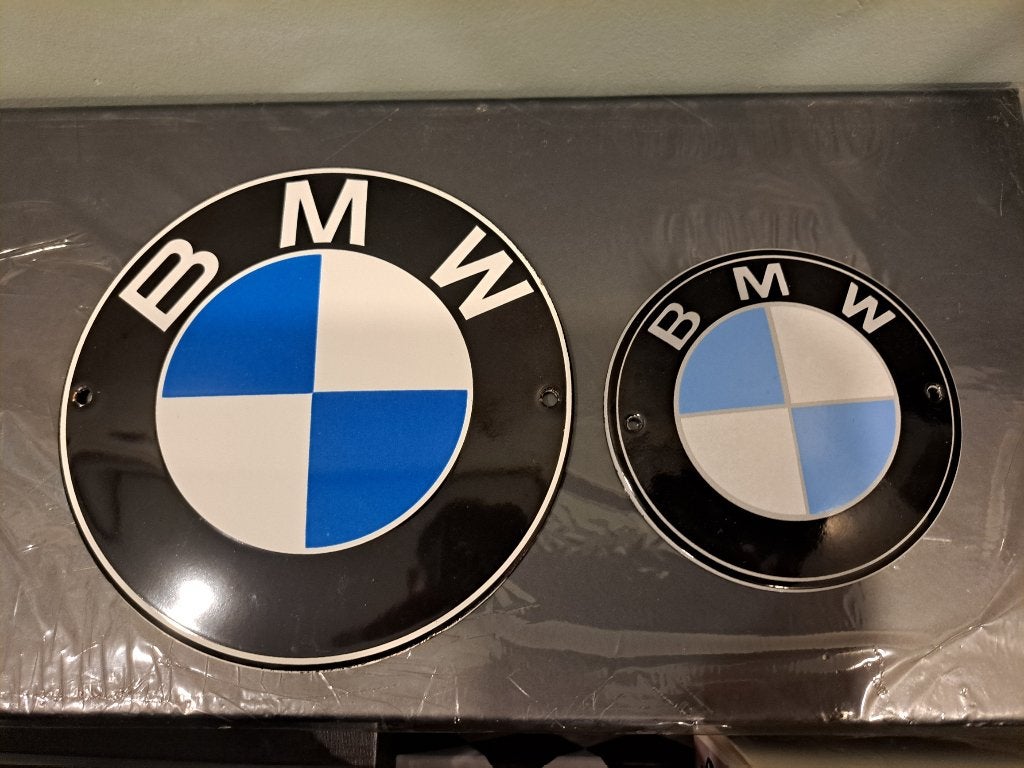 BMW emaille logo embleem, Verzamelen, Ophalen of Verzenden, Nieuw