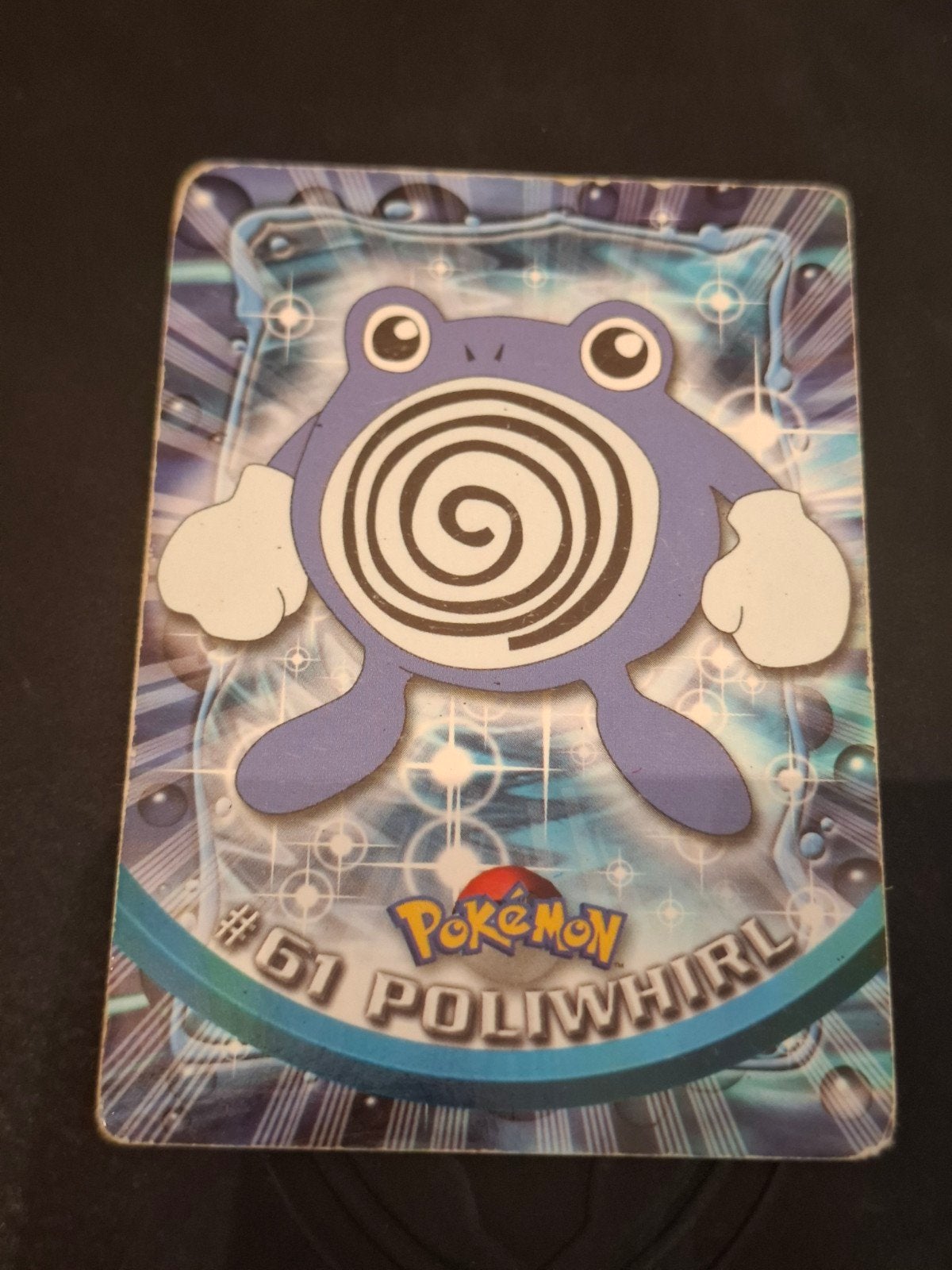 Ancienne carte Pokémon - Poliwhirl #61 - Topps 1999 (1ère im, Enlèvement ou Envoi