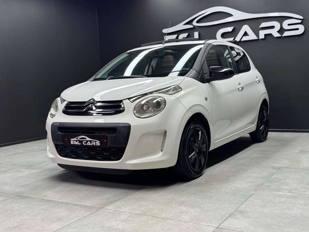 Citroën C1 C1 1.0 VTi *12 mois de garantie* (bj 2015), Auto's, Stof, Gebruikt, C1, Wit