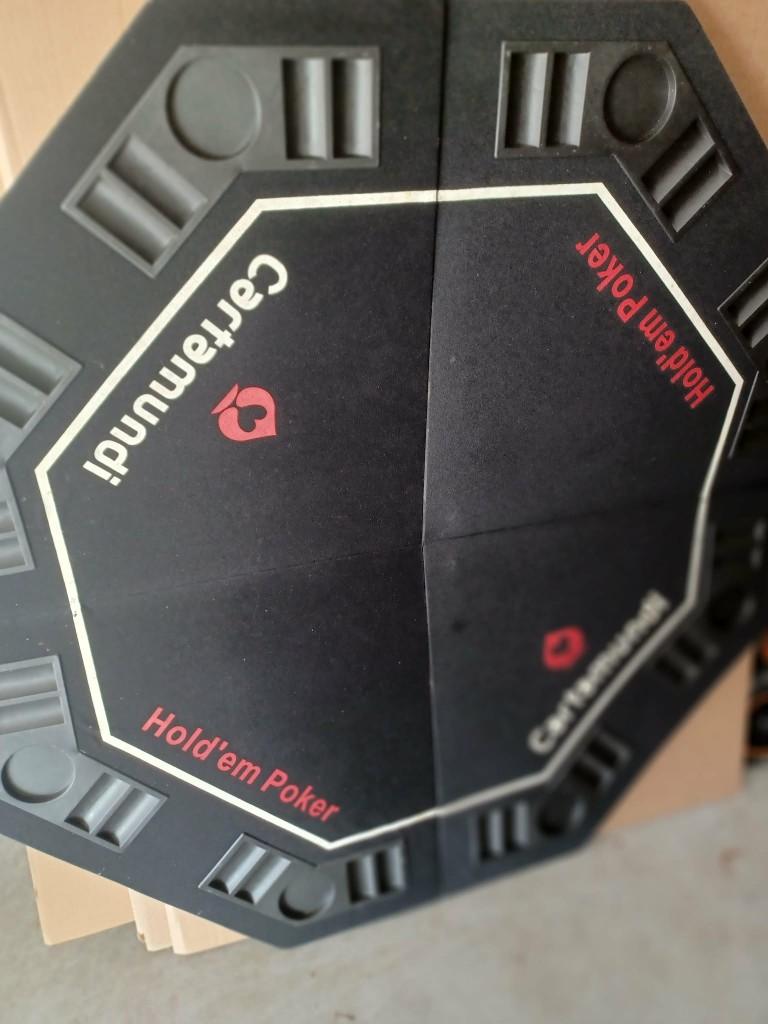 Pokertafel, Ophalen, Zo goed als nieuw, Cartamundi