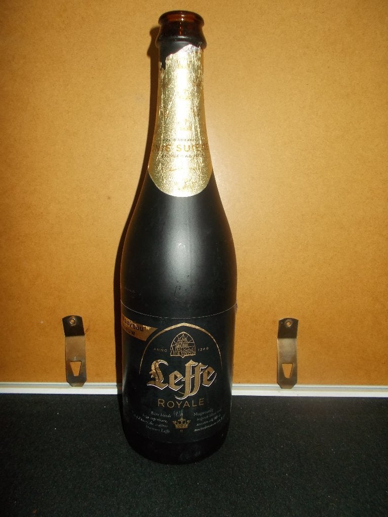 LEFFE - Lege 75cl fles  'ROYALE'  - 2012 - INTERBREW, Ophalen, Gebruikt, Flesje(s), Leffe
