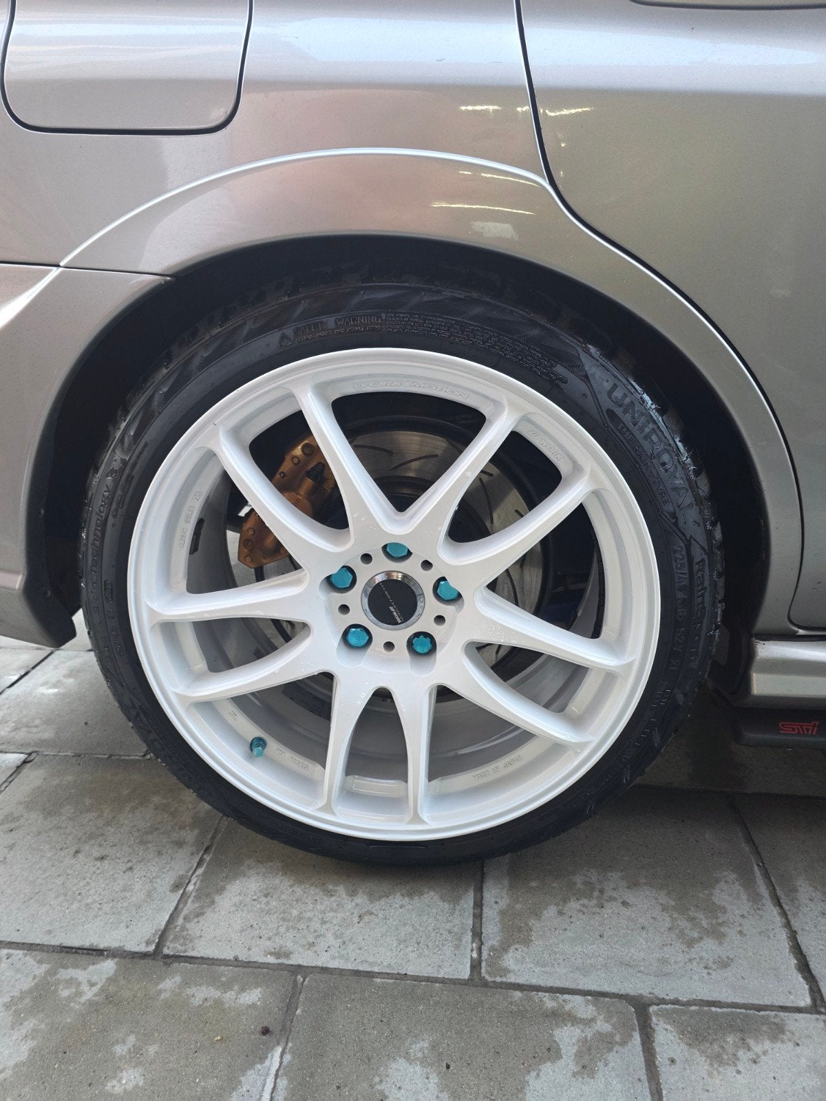 Jantes 5x114.3 work emotion 18" Subaru, Auto-onderdelen, Banden en Velgen, Overig, Overige, Band(en), Overige