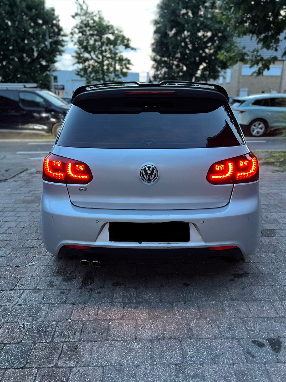 Volkswagen golf 6 R-line kleppensysteem, Autos, Argent ou Gris, Achat, 5 places, Feux de virage