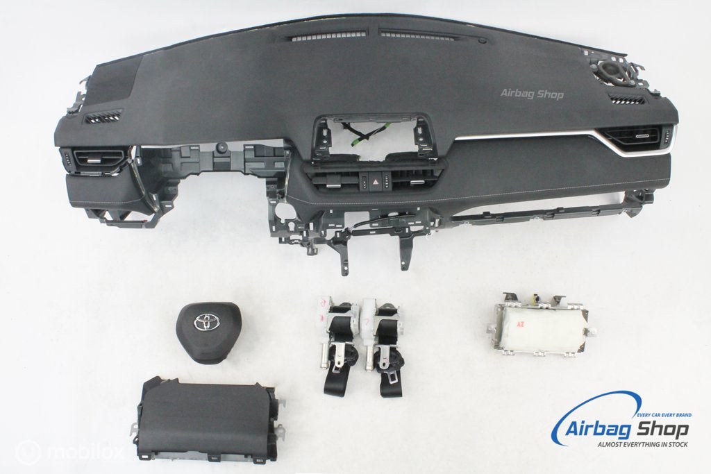 Airbag Tableau de bord couture blanche Toyota Rav4 2019-…, Enlèvement ou Envoi, Utilisé
