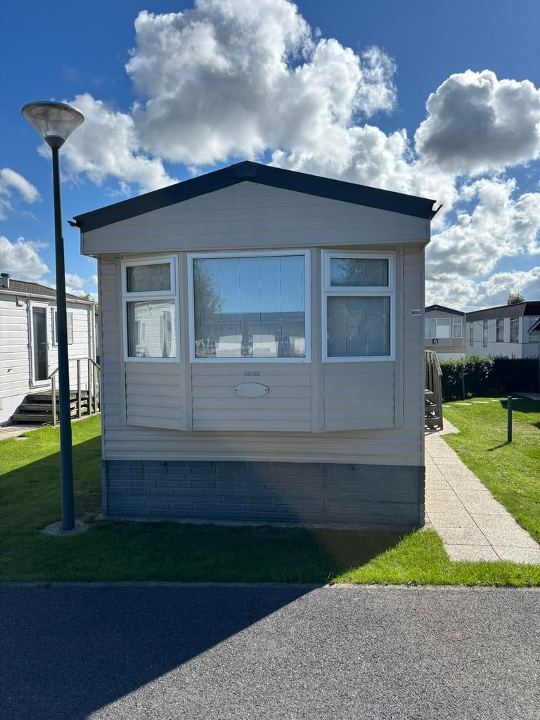 magnifique caravane residentielle a la côte belge, Caravanes & Camping, Jusqu'à 6