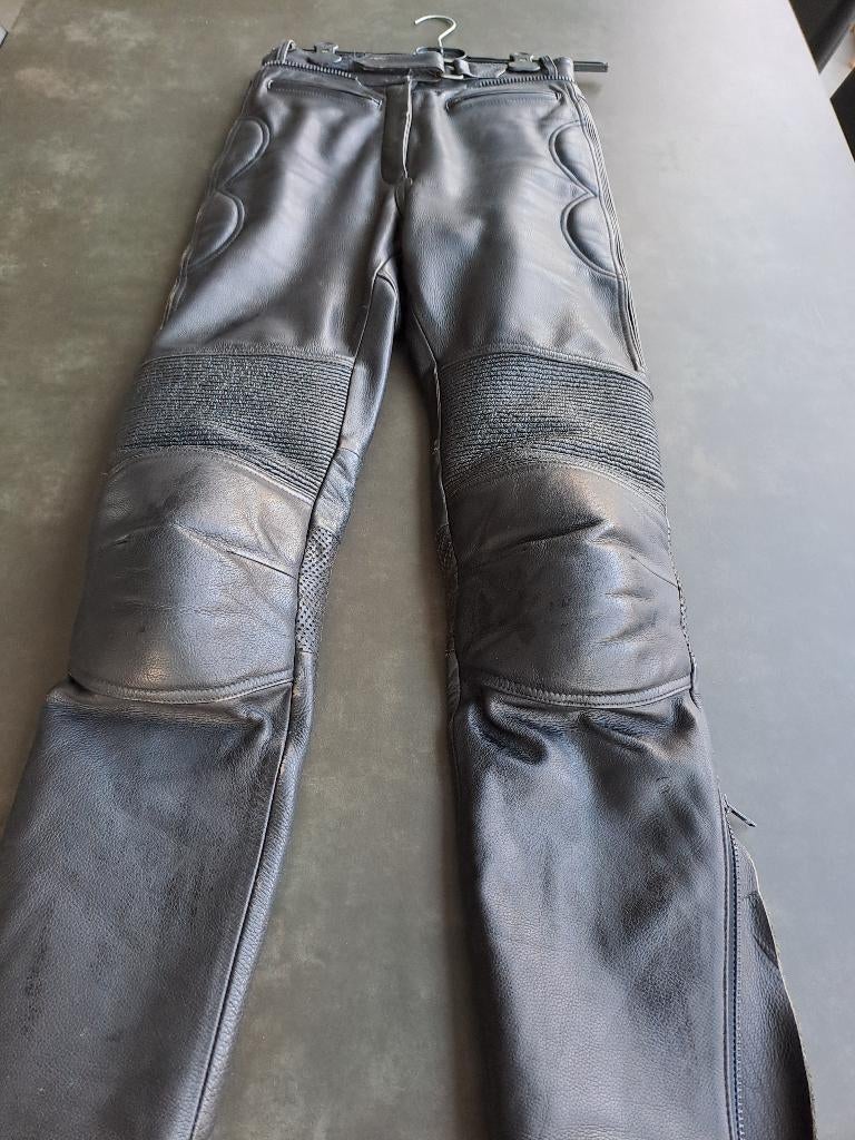 RICHA Lederen motorbroek - Dames (Maat 38), Seconde main, Femmes, Pantalon | cuir, Richa