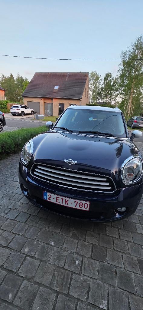 Auto, Auto's, Mini, 1805 kg, Blauw, Leder, Bruin
