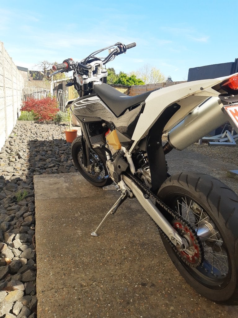 Husqvarna te 449, Motoren, Sportuitlaat, Gebruikt, 449 cc, Particulier