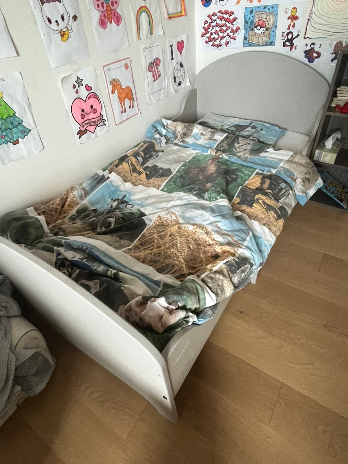 Meegroeibed, Enlèvement, Utilisé