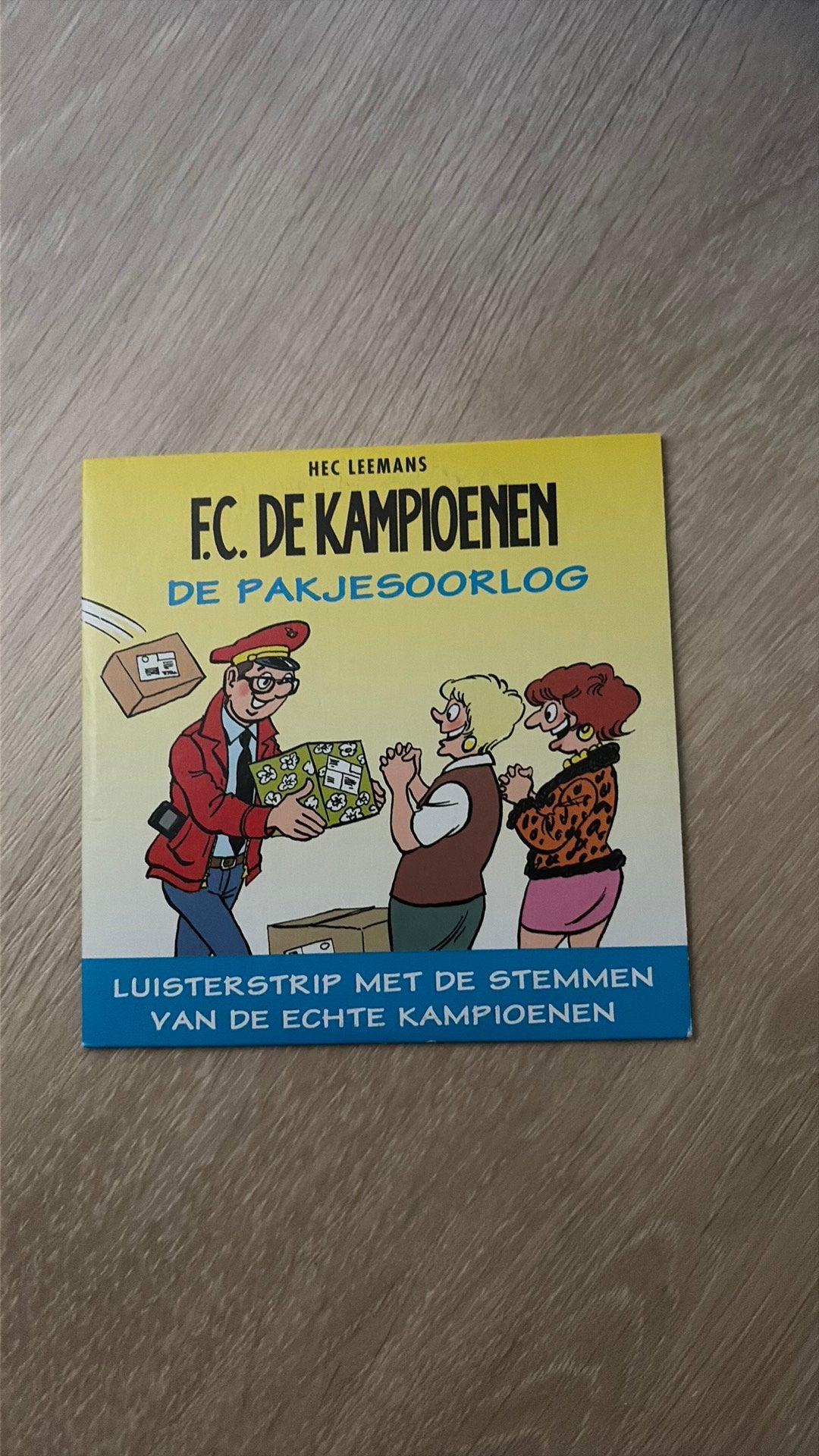 Luisterstrip FC de Kampioenen, Ophalen, Nieuw