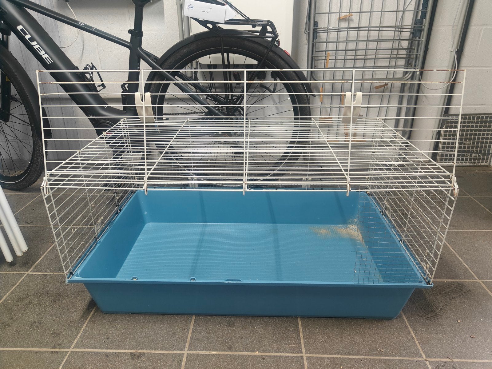 konijnen of kuikens of cavia kooi, Ophalen, Kooi, Cavia