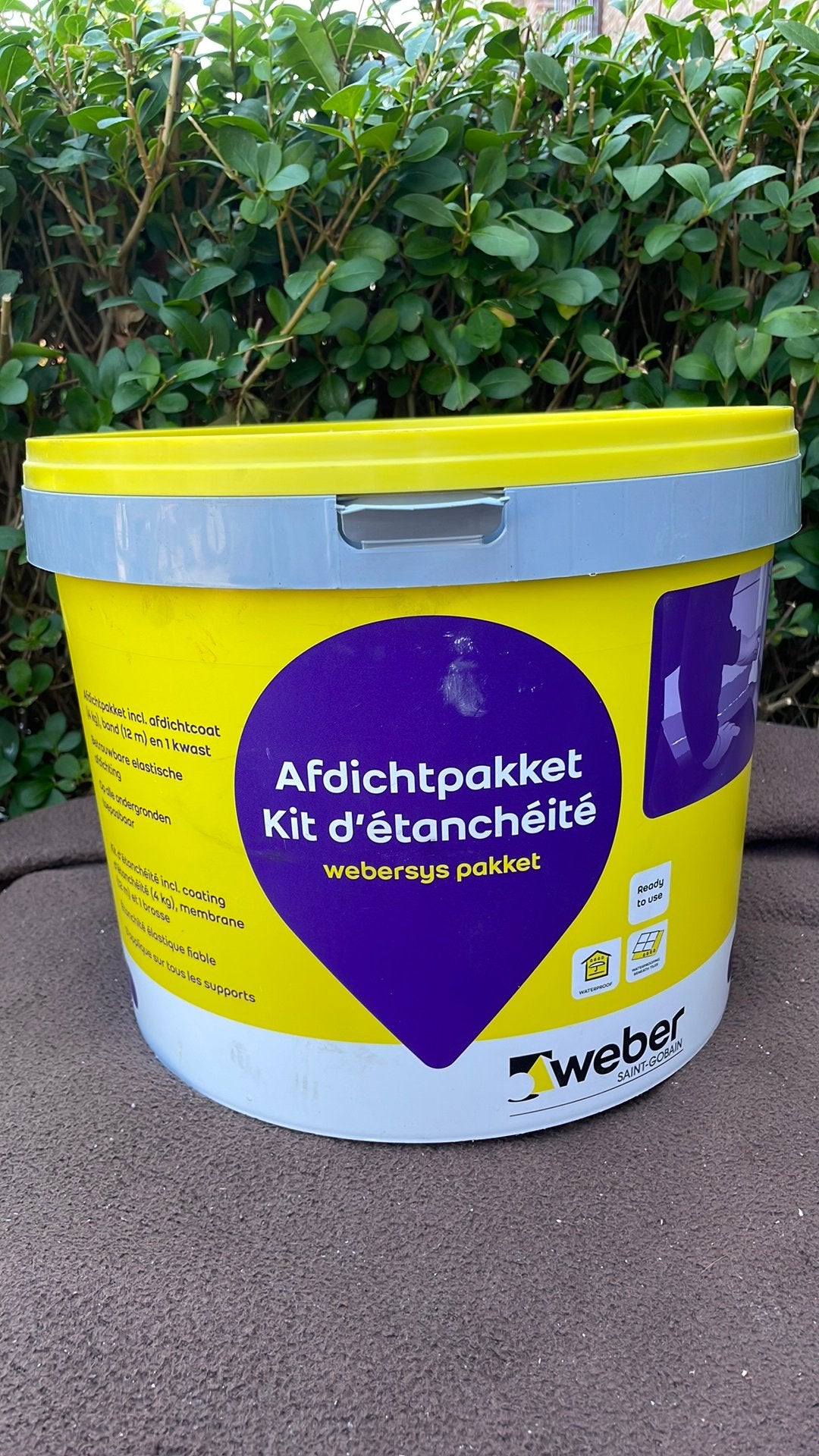 Afdichtingspakket van Weber, Ophalen, Zo goed als nieuw