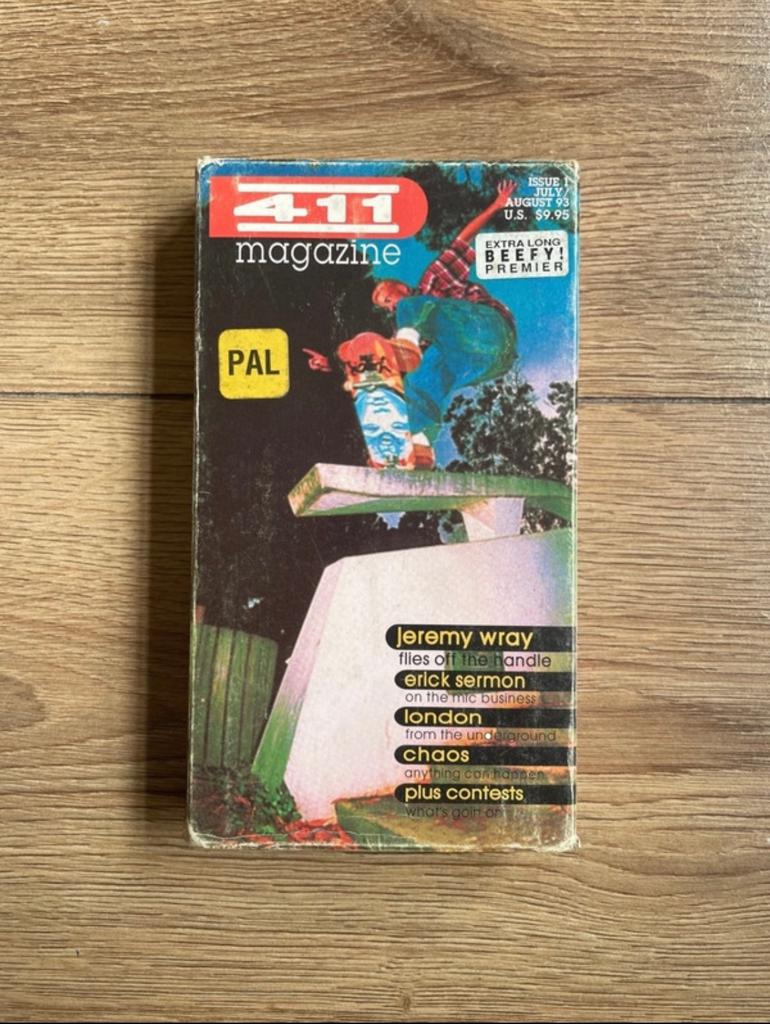 411 Video Magazine 1st Issue! VERY RARE - July/August 1993, Cd's en Dvd's, VHS | Film, Ophalen of Verzenden, Gebruikt, Overige genres
