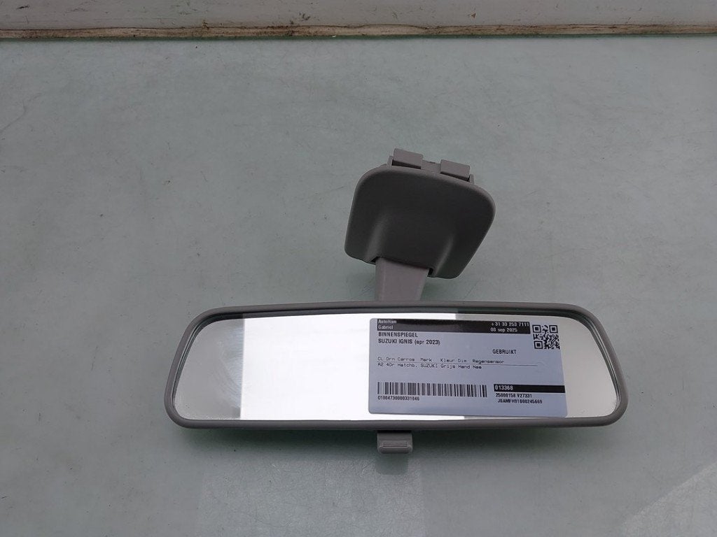 RETROVISEUR INTERIEUR Suzuki Ignis (MF) (01-2016/-), Suzuki-Allee 7
64625  Bensheim, DE, Suzuki Deutschland GmbH, Kontakt@suzuki.de
