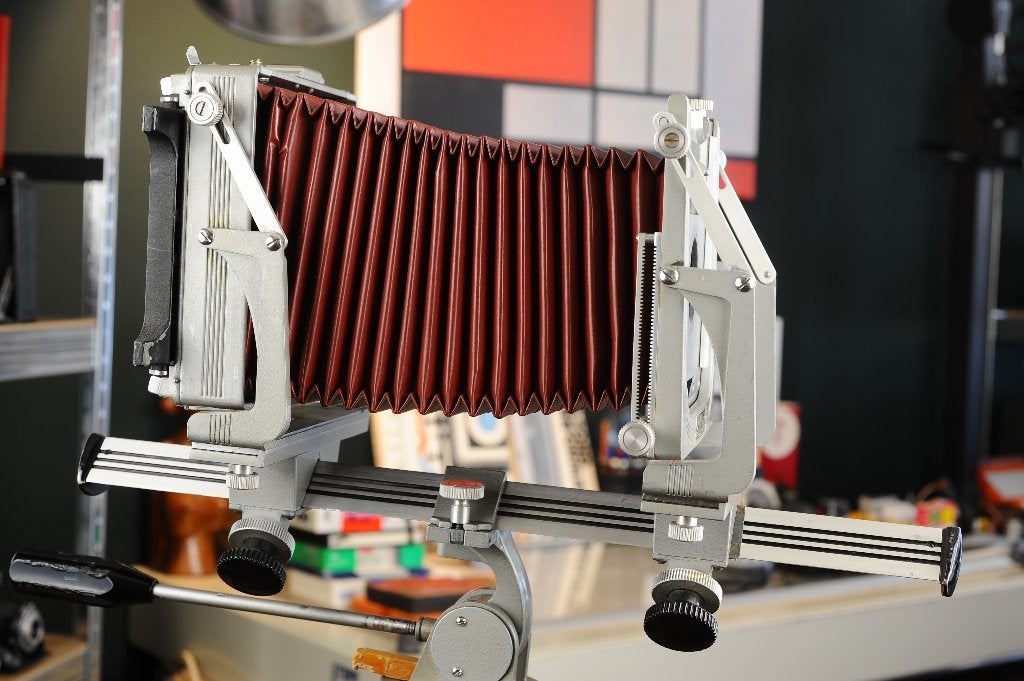 Graflex Graphic View 4x5 inch, Ophalen, Gebruikt, Overige Merken