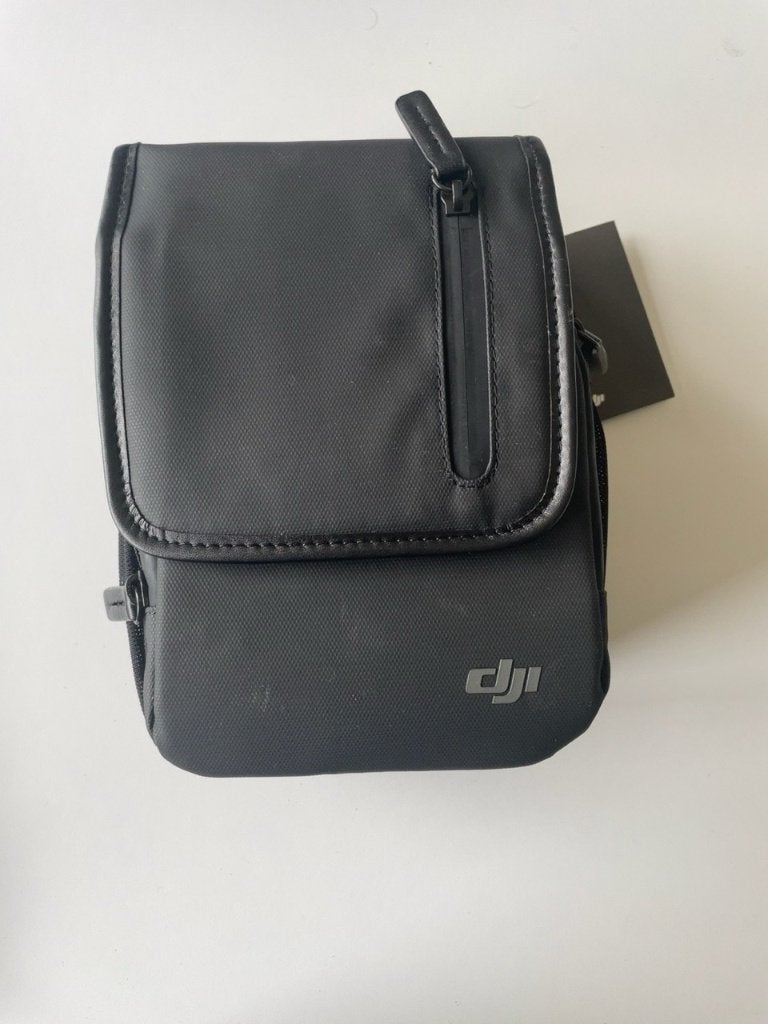 DJI schoudertas zwart met riem en gevoerde vakken, Audio, Tv en Foto, Gevoerd, Zo goed als nieuw, Zwart, Schoudertas