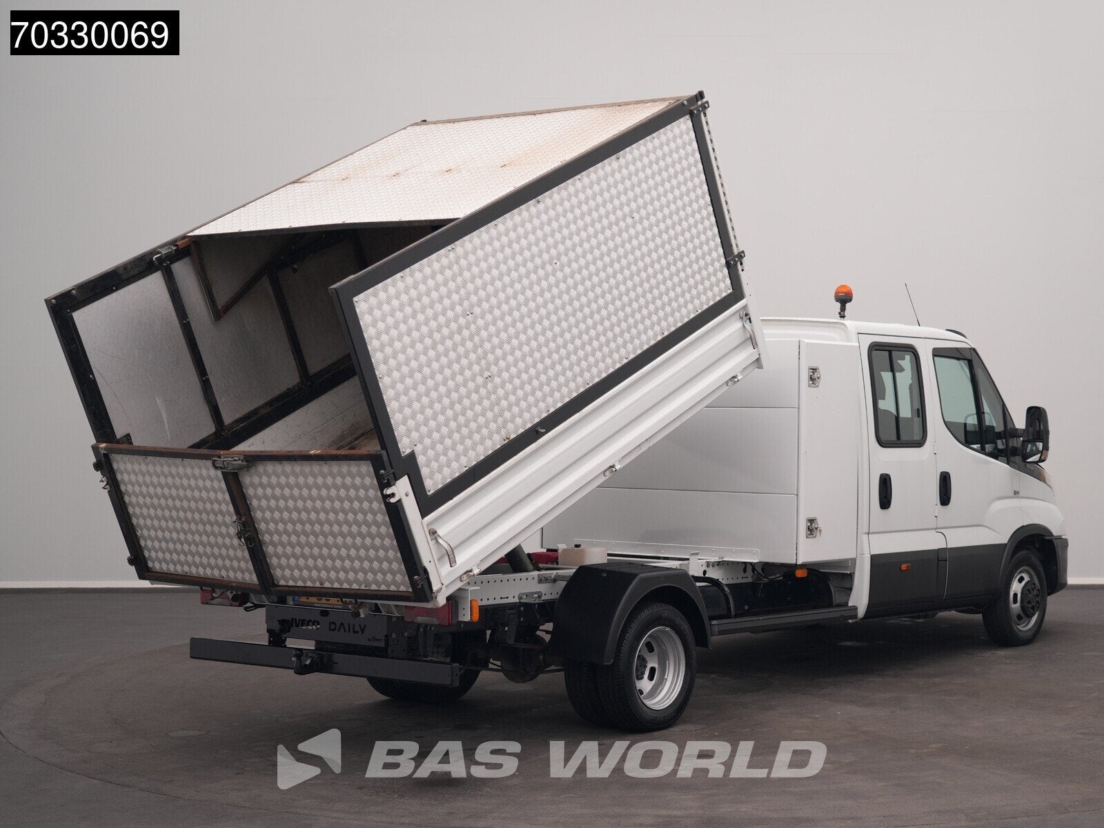 Iveco Daily 35C14 Kipper Dubbel Cabine met Kist Huif Dubbell, Autos, Camionnettes & Utilitaires, Achat, Euro 6, Entreprise, Iveco