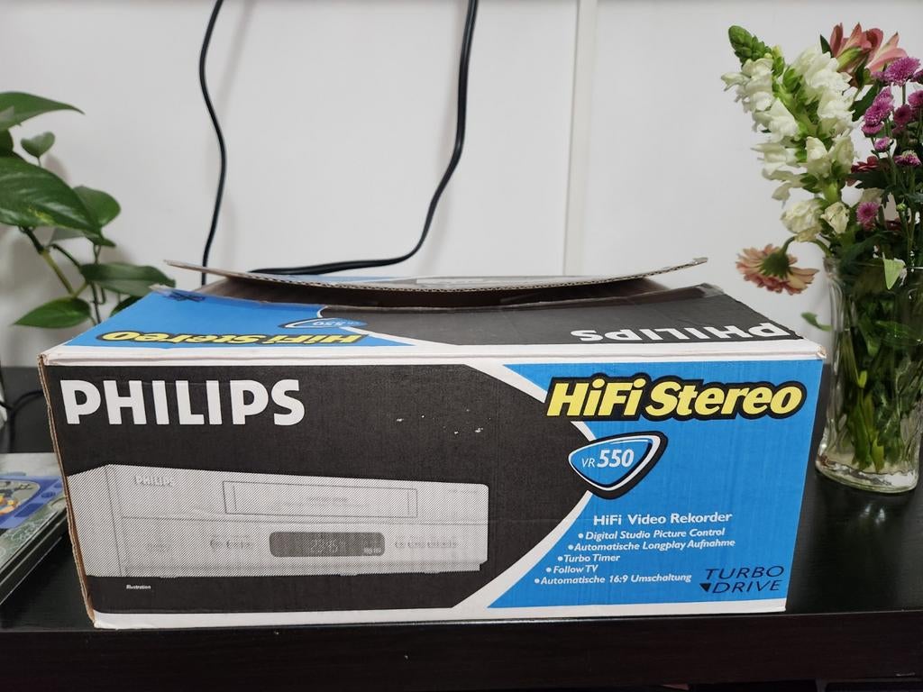 PHILIPS VR-550 VHS (HQ), Ophalen