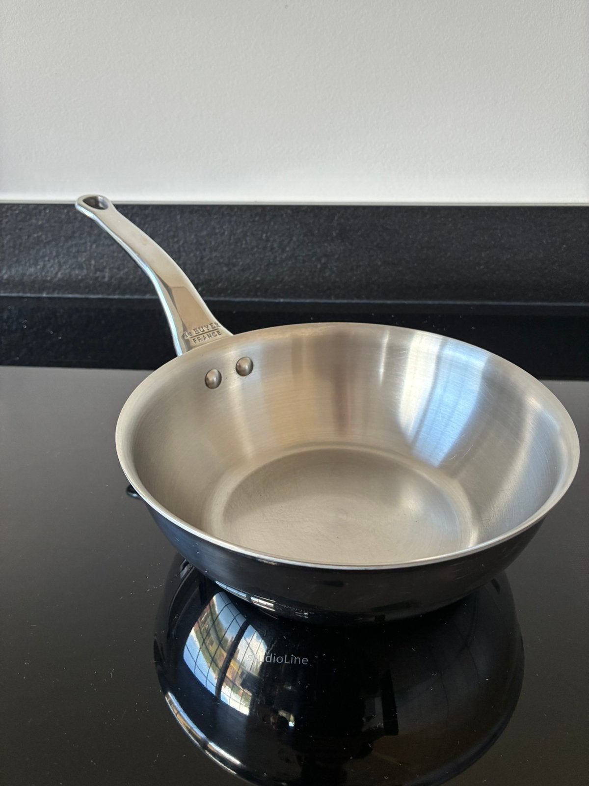 De Buyer - Affinity Sauteuse 20cm, Huis en Inrichting, Inox, Gebruikt, Sauteerpan, De Buyer