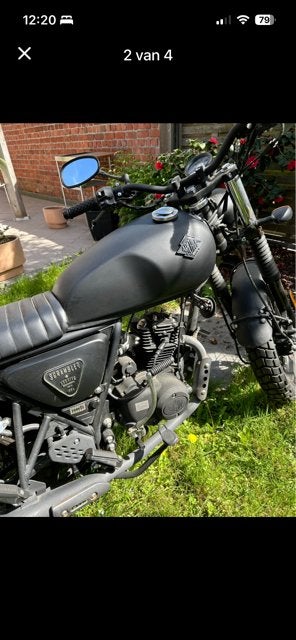 Brommer Archive Scrambler zwart 49cc, Gebruikt, Archive Motorcycle, Particulier, 49 cc