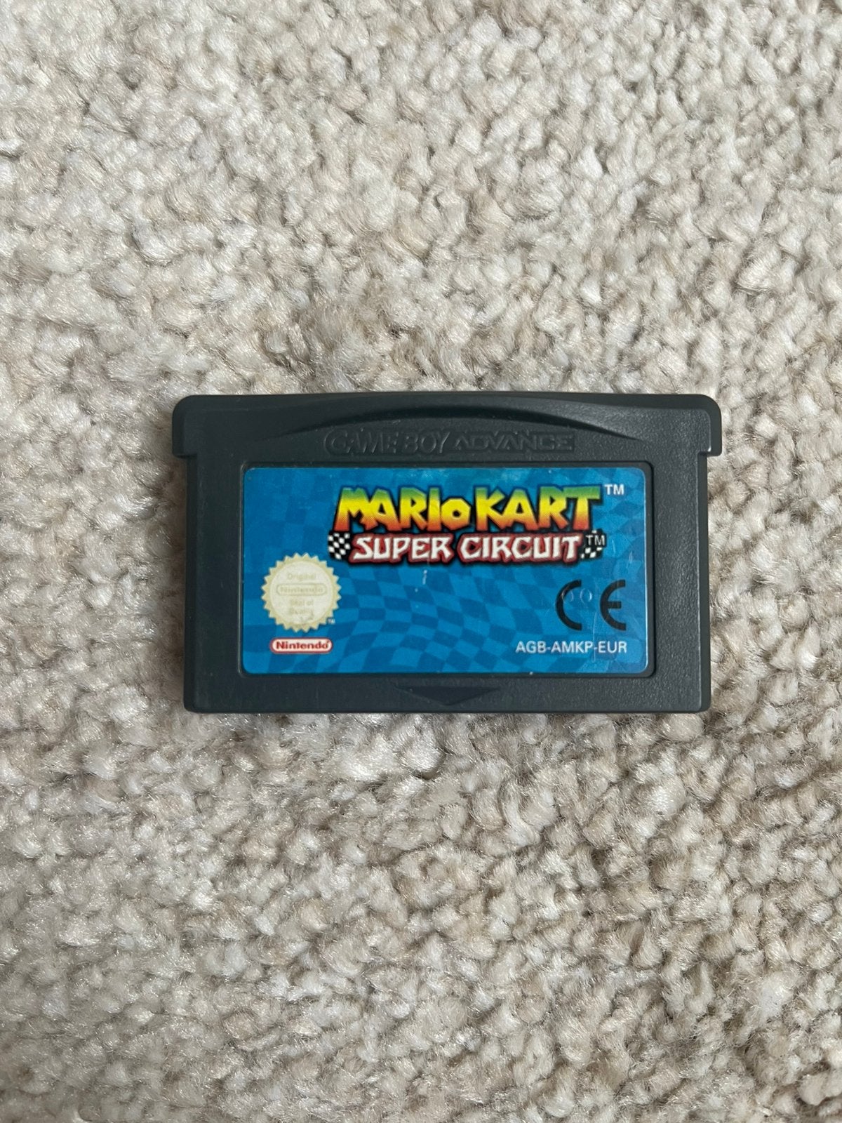 Mario Kart Super Circuit – Game Boy Advance GBA – Origineel, Enlèvement ou Envoi, Utilisé