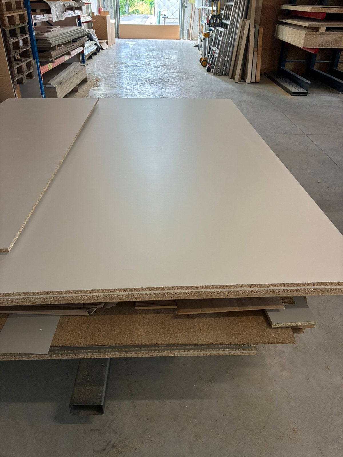 Melamine plaat, Doe-het-zelf en Bouw, Platen en Panelen, Ophalen, Zo goed als nieuw