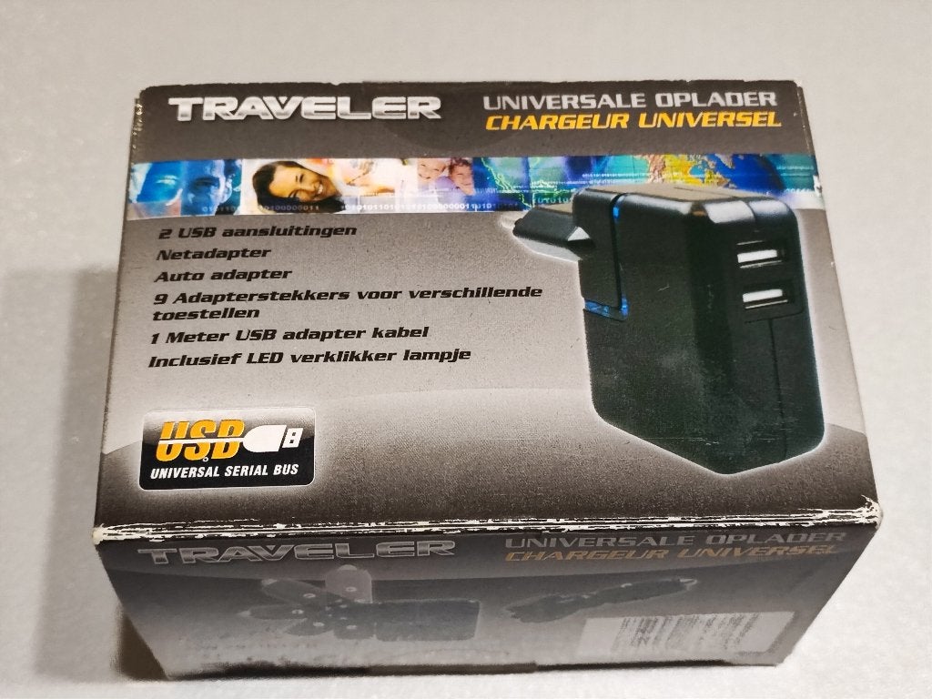 Chargeur USB universel Traveler, Enlèvement ou Envoi, Comme neuf