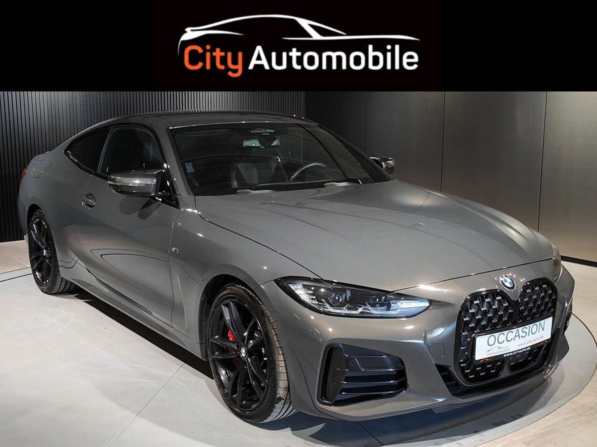 BMW 440 M M440iA XDRIVE CARPLAY GPS BLUETOOTH CAMERA, Autos, Argent ou Gris, Achat, Euro 6, Noir