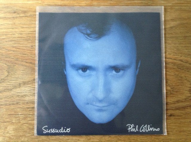 single phil collins, Enlèvement ou Envoi, 7 inch, Housse de protection extérieure, Rock et Metal