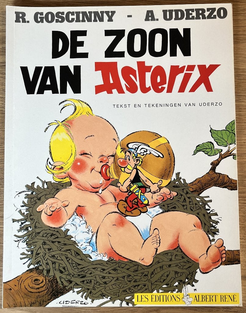 De zoon van Asterix - 27 (1995) Strip, Eén stripboek, Ophalen of Verzenden, Zo goed als nieuw